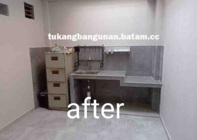sesudah renovasi dapur